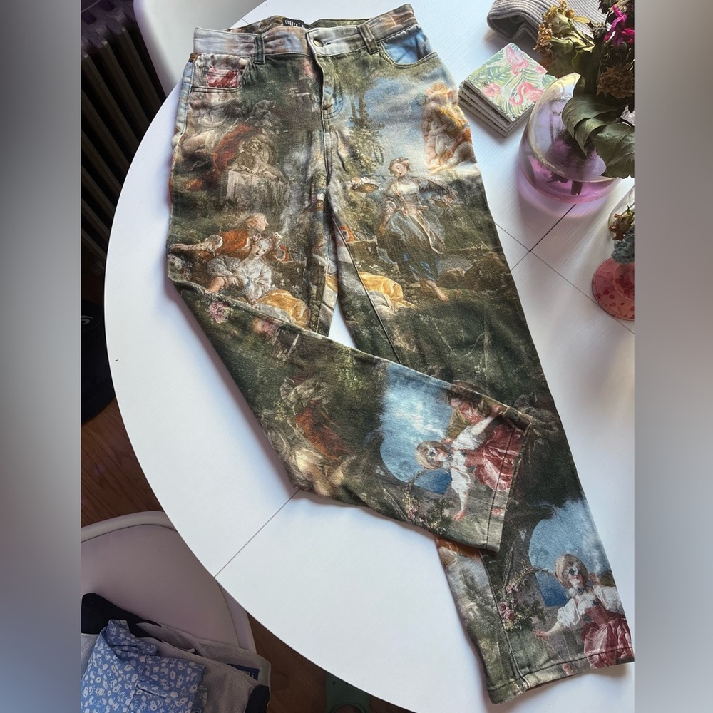 Renaissance painting jeans